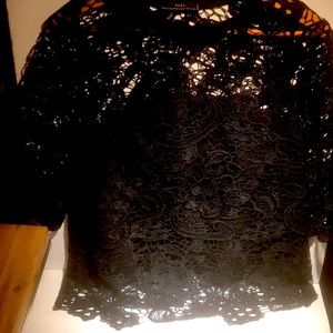 Black Zara top